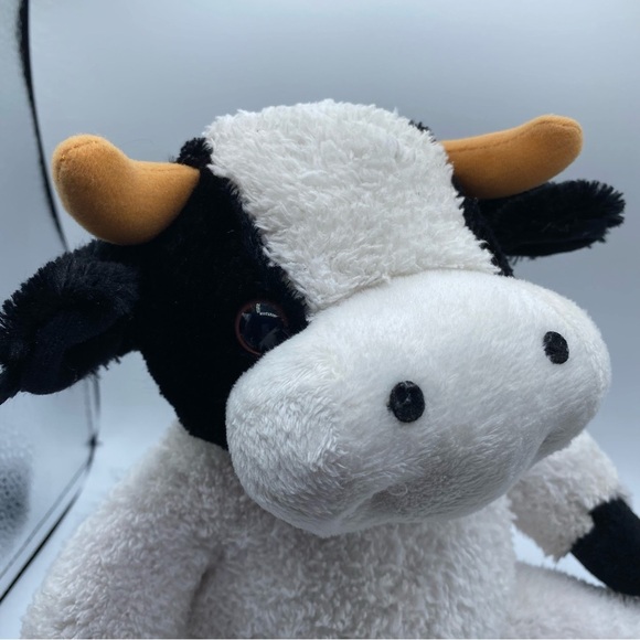 The Bear Factory 2001 Vintage Cow Plush Stuffed Animal Pouch For Scent Lovey - Picture 5 of 8